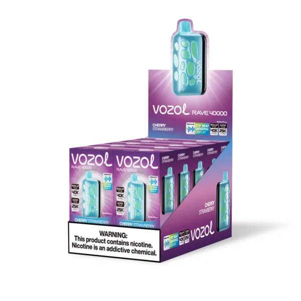 Vozol Rave 40000 Puffs Sensing Display 5% Lage Nicotine Oplaadbare Wegwerp Vapes Pen Bulk Aankoop Groothandel - ESCOVAPE - 19