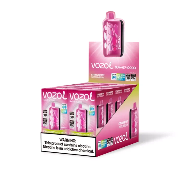 Vozol Rave 40000 Puffs Sensing Display 5% Lage Nicotine Oplaadbare Wegwerp Vapes Pen Bulk Aankoop Groothandel - ESCOVAPE - 7